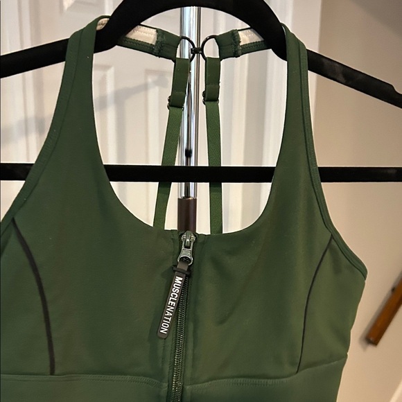 Muscle Nation Other - NWOT Green Muscle Nation Sports Bra size Medium